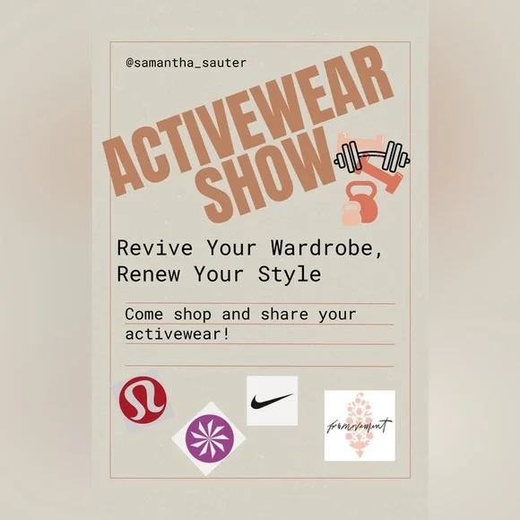 @Samantha_Sauter Live Show Listing! Activewear Show - Picture 2 of 2